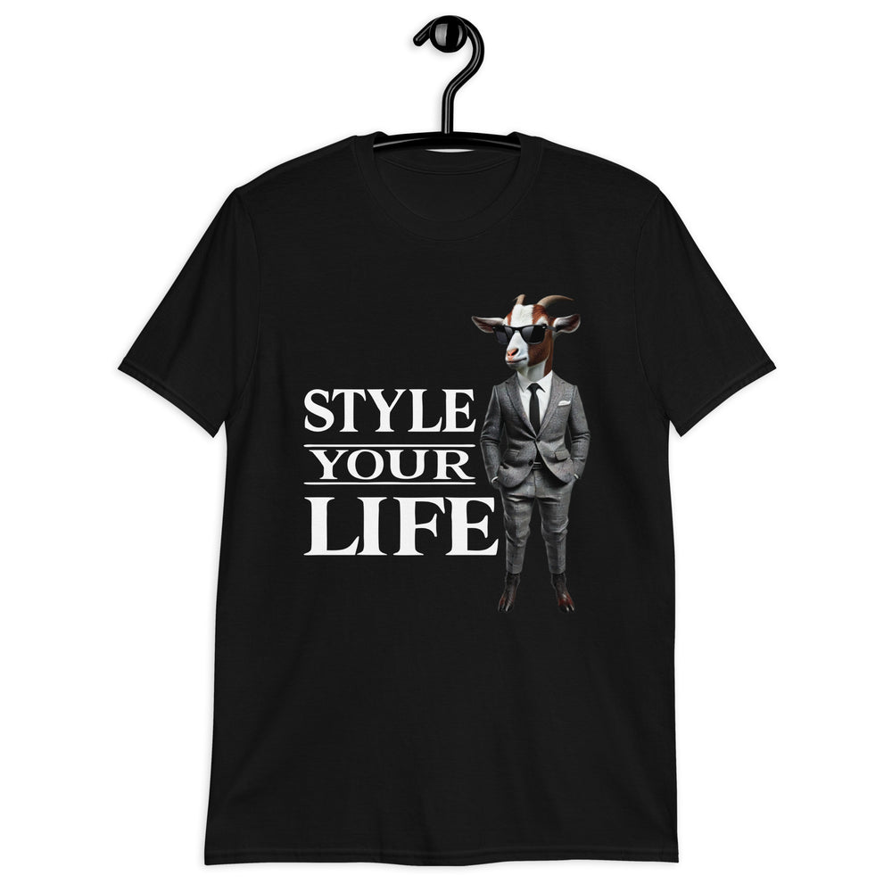 Style Your Life - Ziege im Anzug - Unisex T-Shirt