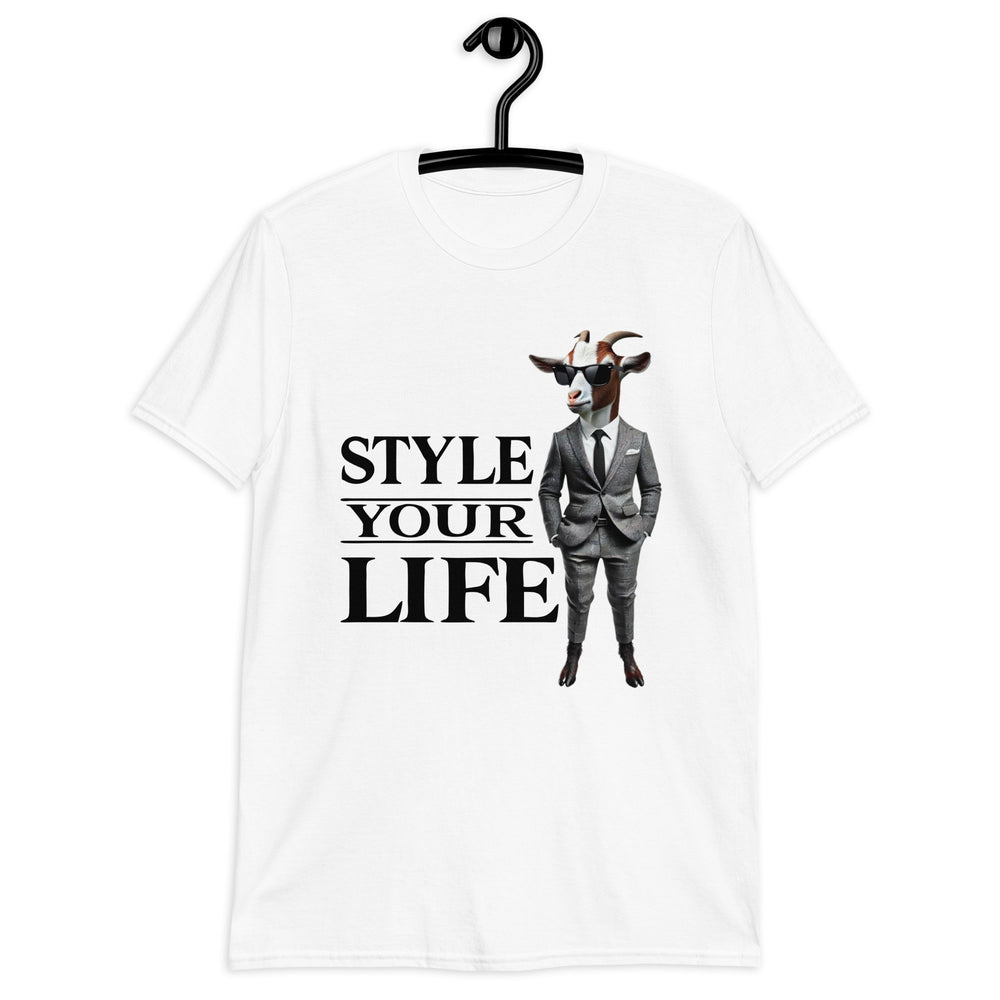 Style Your Life - Ziege im Anzug - Unisex T-Shirt